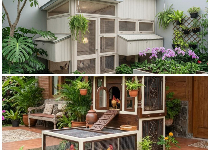 9 Ide Kreatif Desain Kandang Ayam Kate: Perpaduan Estetik dan Modern yang Bikin Tetangga Gak Berhenti Melirik