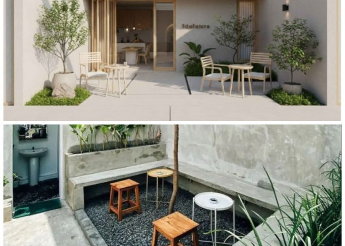 Teras Rumah Disulap Jadi Cafe Mini Estetik, Ide Simpel Bikin Hunian Makin Kekinian