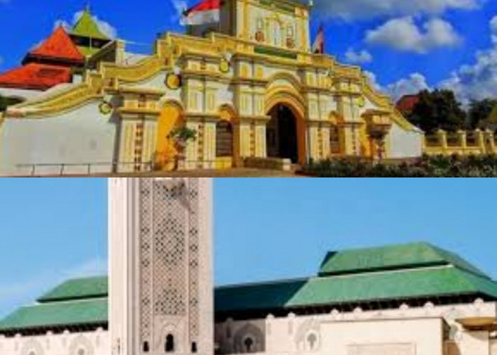  Masjid Jamik Sumenep, simbol penggabungan budaya dan toleransi warisan Kesultanan.