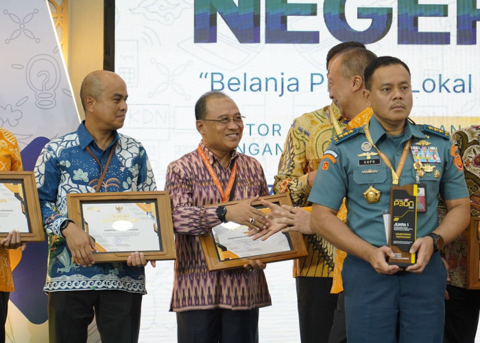 ATR/BPN Raih Peringkat Tiga Nasional Penggunaan Produk Dalam Negeri