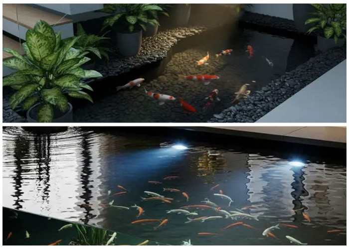 5 Desain Kolam Ikan Hias Minimalis yang Estetik dan Bikin Suasana Rumah Auto Adem!