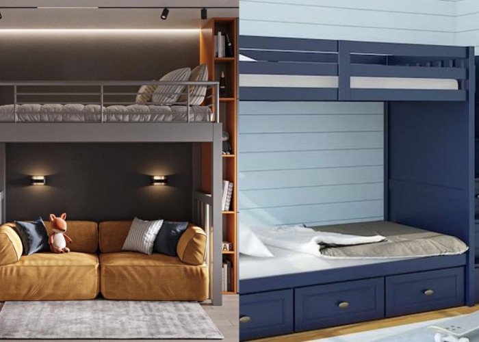 Desain Tempat Tidur Tingkat Aman dan Nyaman untuk Hunian Modern!