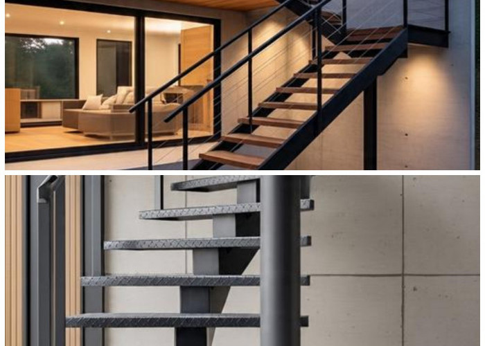Tangga Besi Minimalis Kekinian, Pilihan Praktis dan Ekonomis untuk Rumah Modern