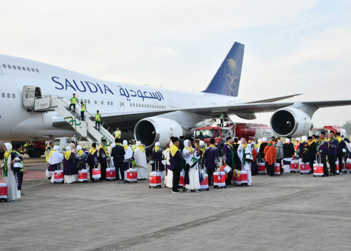  Embarkasi Palembang Telah Berangkatkan 2241 Jemaah Haji Dari 5 Kloter