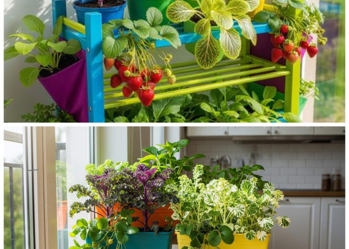 Sulap Rak Sepatu Bekas Jadi Kebun Sayur Mini, Hemat Tempat dan Bikin Dapur Lebih Irit!!