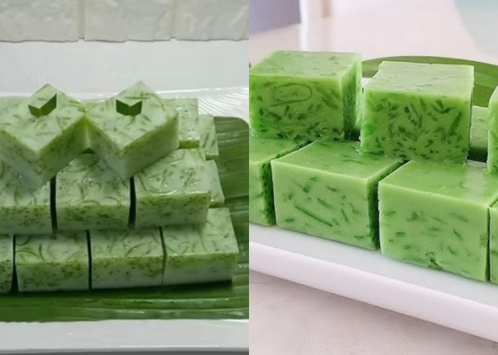 Puding Santan Pandan, Paduan Lembut dan Creamy yang Menggoda Selera