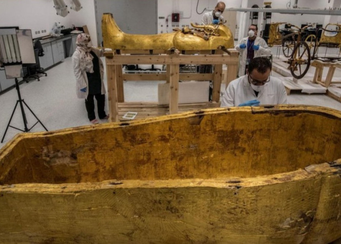 7 Temuan Bongkahan Emas di Muka Bumk Salahsatunya Peti Makam Raja Viral Dihagad Maya