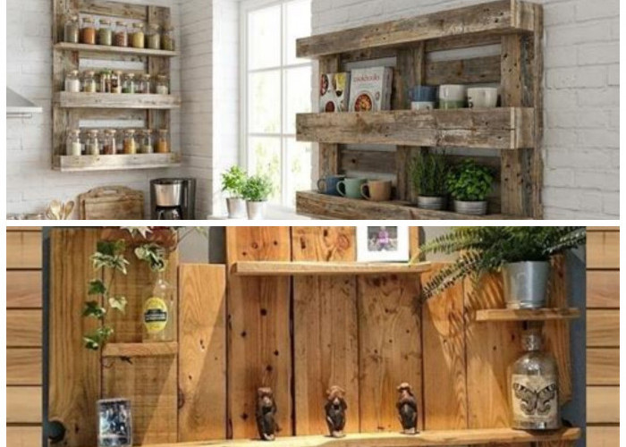 Cara Membuat Rak Dinding dari Kayu Palet Bekas: Dekorasi Estetik, Modal Minim, dan Bikin Ruangan Serasa Kafe!