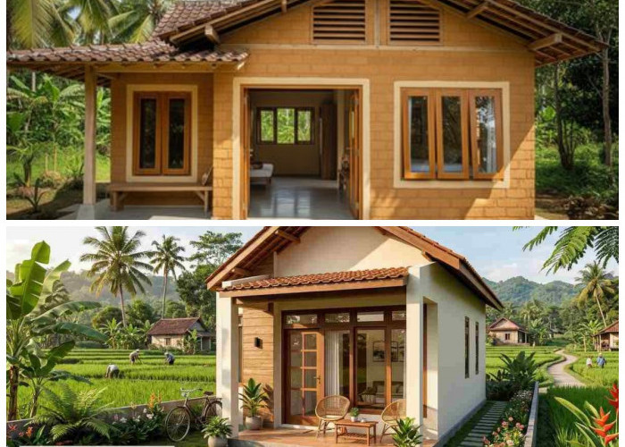 8 Inspirasi Rumah 4x8 Meter di Desa: Desain Minimalis, Estetik, dan Tetap Hemat Biaya