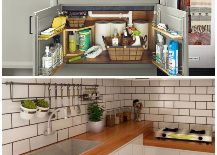 8 Rak Penyimpanan Bawah Wastafel Dapur 2026, Desain Minimalis untuk Sabun & Perlengkapan Bersih-Bersih