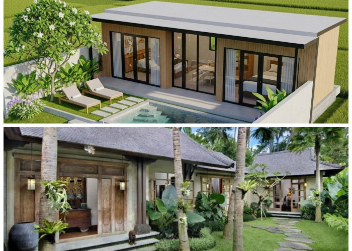 Inspirasi Desain Rumah Minimalis di Pedesaan Bergaya Tropis Modern yang Sejuk dan Estetis
