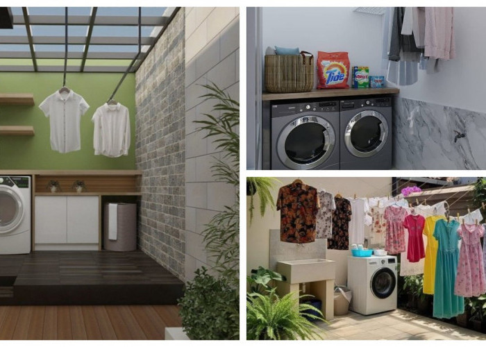 Hunian Kecil Tetap Rapi, Ini Tips Membuat Ruang Cuci Jemur Estetik dan Fungsional