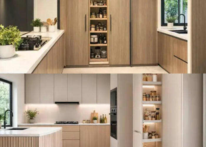 3 Model Dapur dengan Pantry Tersembunyi: Solusi Cerdas Wujudkan Ruang Rapi Tanpa Hilangkan Nilai Estetika