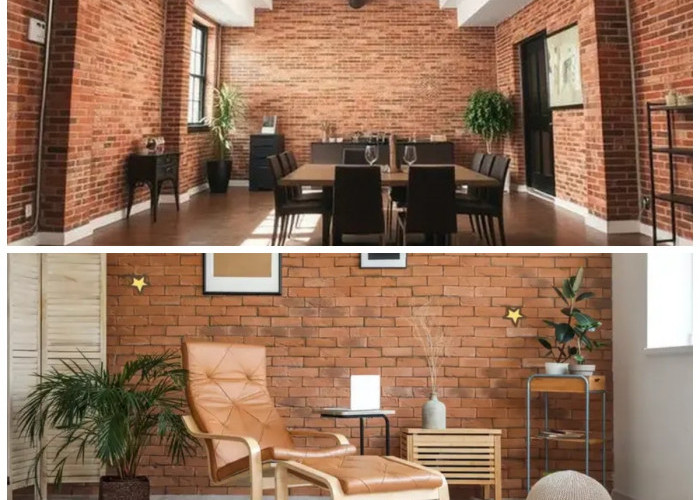 8 Cara Mempercantik Interior dengan Dinding Bata Ekspos agar Ruangan Lebih Hidup