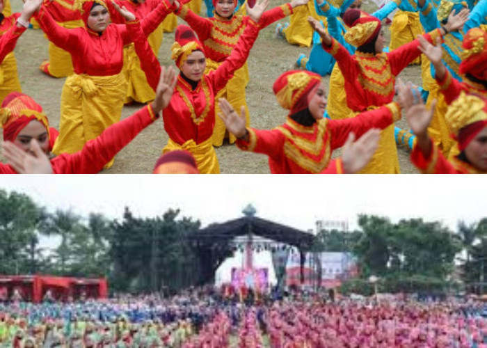 Yuk Rasakan Meriahnya Festival Tari Massal yang Menggetarkan Lapangan