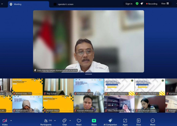 ATR/BPN Tekankan Sinkronisasi Program 2027 Demi Kinerja Berbasis Hasil
