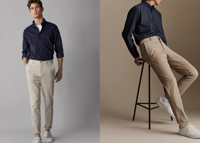 Bagaimana Memadukan Celana Chino Pria Agar Tampil Stylish Sehari-hari?