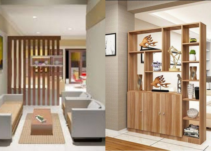 Partisi Kayu Minimalis yang Bikin Ruangan Terlihat Mahal dan Modern!