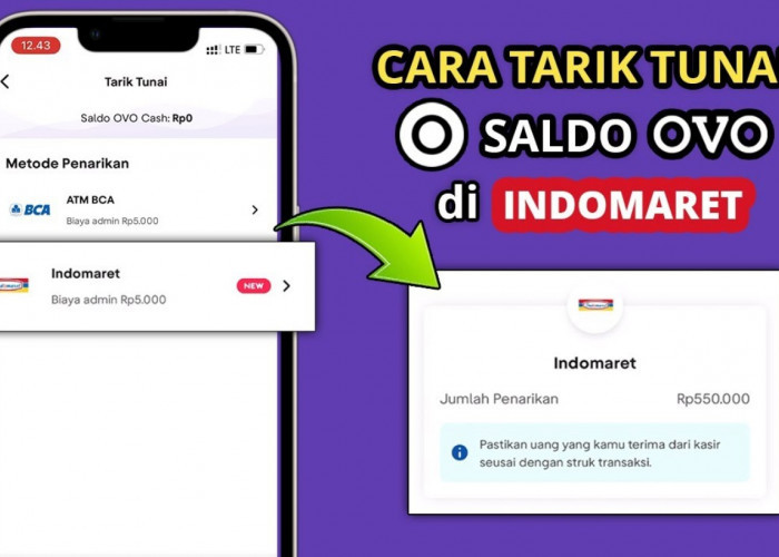 Bingung Cara Tarik Tunai OVO? Yuk, Simak Langkah-langkahnya di ATM dan Indomaret!