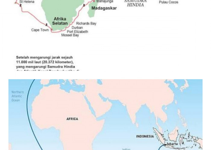 Dari langkah para jamaah lahirlah jalur perdagangan yang mempertemukan bangsa