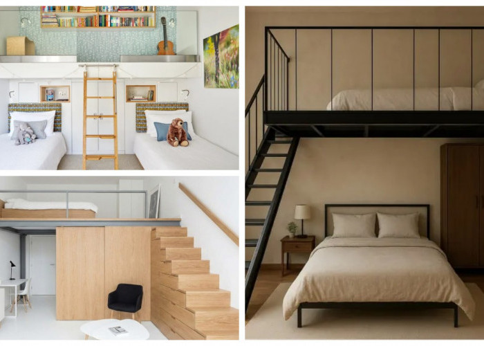 Naik ke Level Baru, 5 Inspirasi Desain Mezzanine Kamar yang Stylish dan Fungsional!