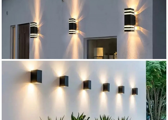 Inspirasi Lampu Dinding Outdoor untuk Teras dan Halaman agar Tampil Lebih Cantik dan Fungsional