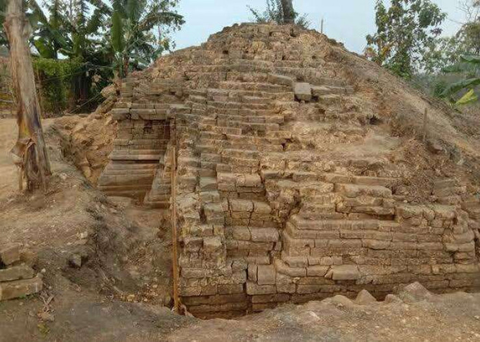 Peninggalan Bersejarah Kerajaan Airlangga! Instana Kuno yuang Ditemukan Pencari Rumput di Hutan Lamongan