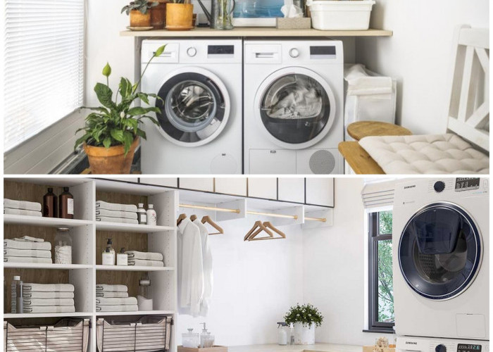 Bikin Betah Nyuci! 6 Rahasia Menata Ruang Laundry Minimalis di Lahan Sempit agar Tetap Rapi dan Estetik