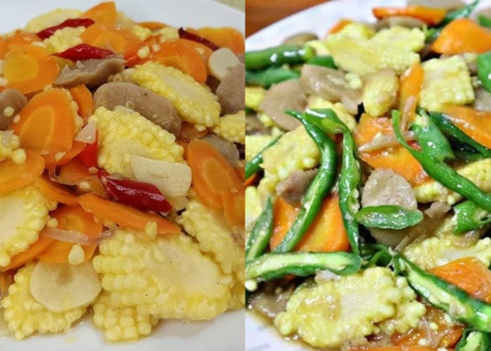 Begini! Cara Membuat Resep Tumis Bakso Jagung Muda, Lauk Enak Dan Bergizi