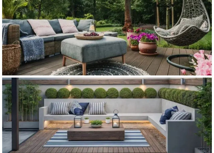Bikin Betah di Rumah! 13 Inspirasi Ruang Duduk Outdoor yang Estetik dan Super Nyaman