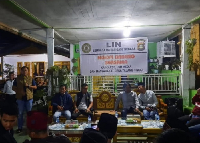 Ngopi Dai Bersama Kapolres, Polri Perkuat Sinergi dengan Wartawan dan LSM di Pagar Alam