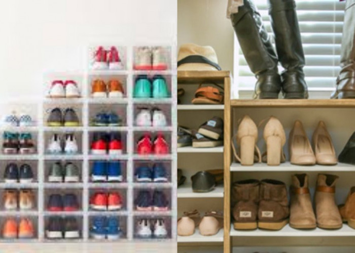 Model Rak Sepatu Estetik dan Terorganisir, Cocok untuk Semua Ruangan!