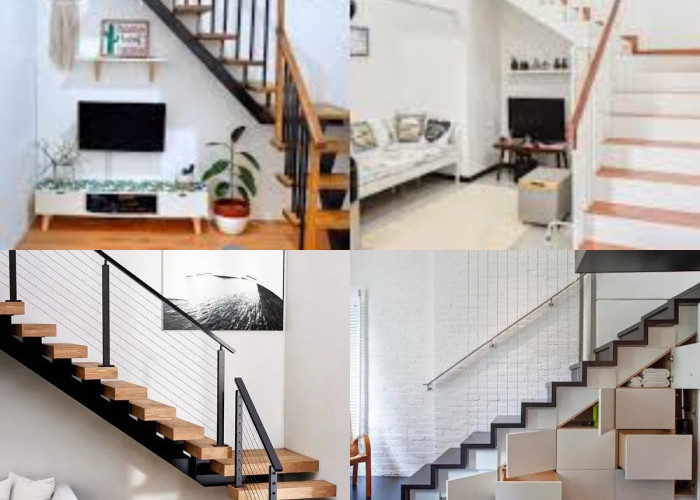 10 Pilihan Tangga Rumah Minimalis untuk Ruang Sempit, Desain yang Menawan dan Estetik Membuat Ruangan Menjadi 