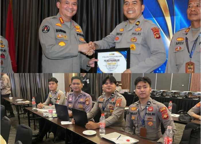 Polres Pagar Alam Raih Juara I Keaktifan Pemberitaan Media Online