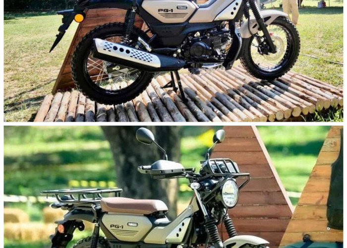 Motor Retro Adventure Lagi Viral! Yamaha PG-1 Resmi Rilis, Desain Klasik Tapi Siap Jelajah Segala Medan!