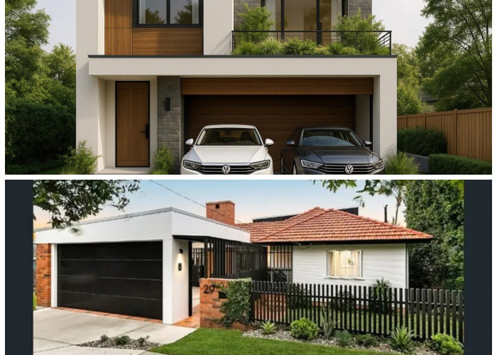 Tampilan Awal Rumah Lebih Menarik: 12 Inspirasi Garasi Depan Minimalis yang Fungsional dan Kekinian