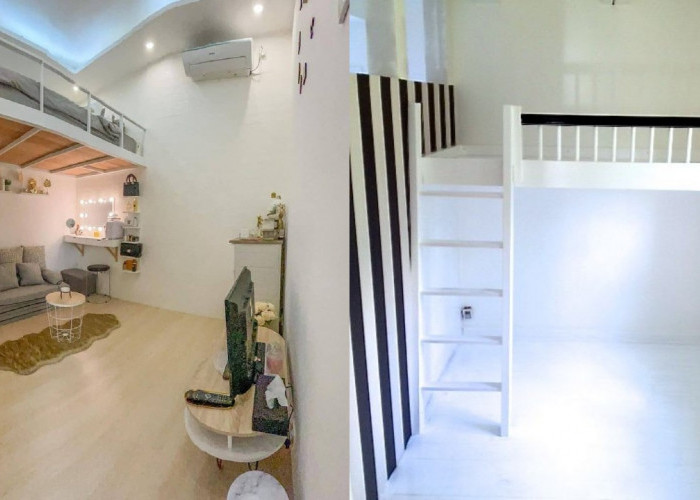 Model Kamar Loft Bed Aesthetic dengan Konsep Minimalis Modern!