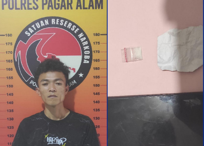 Kurir Sabu Dicokok Satres Narkoba Polres Pagar Alam