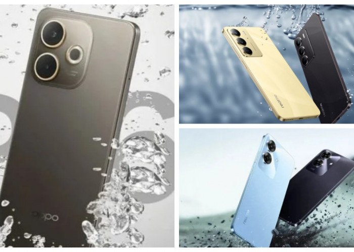 Banjir Aman! Rekomendasi 10 HP Tahan Air Hemat Budget 2025