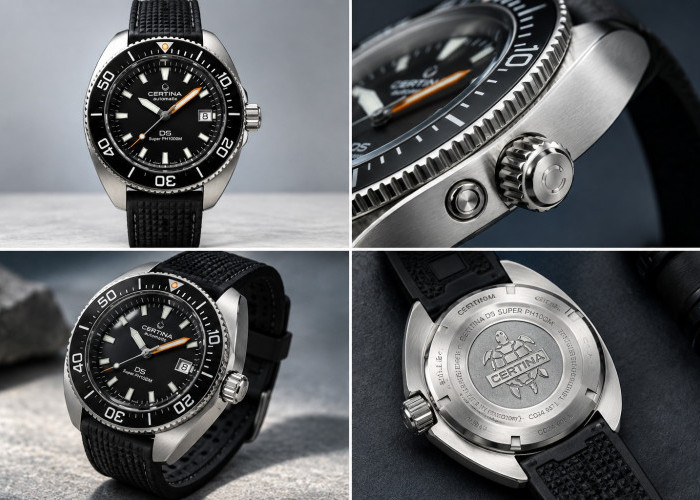 Review Lengkap Jam Tangan Certina DS SUPER PH1000M, Diver Swiss dengan Ketahanan Air 1.000 Meter!