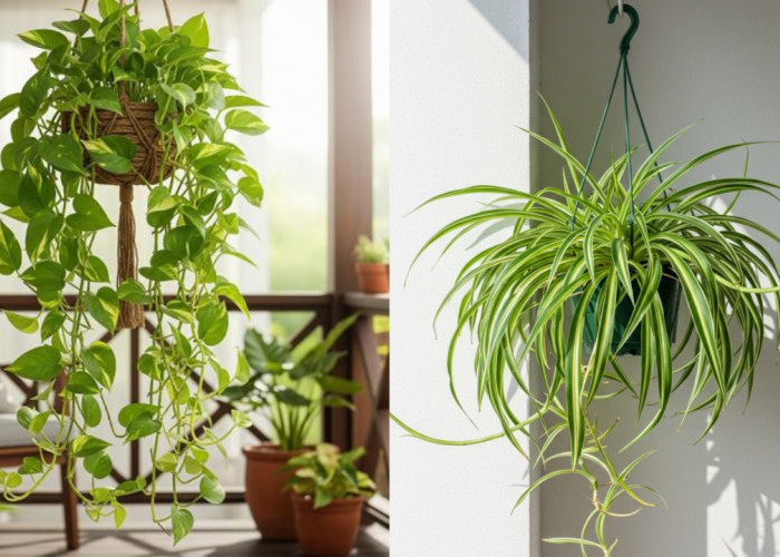 Rekomendasi Tanaman Gantung untuk Teras Rumah yang Mudah Dirawat!