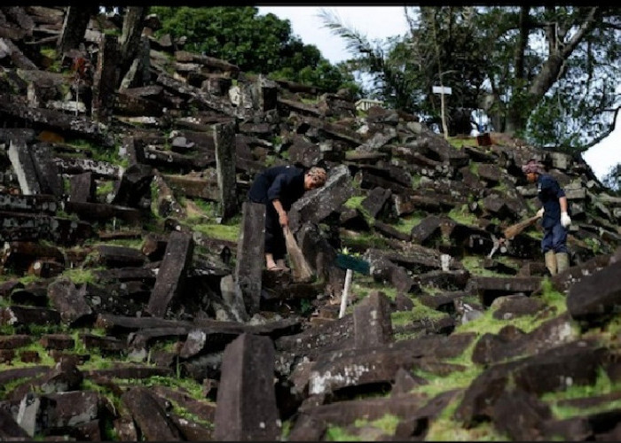 Unik, Inilah Fakta Menarik Gunung Padang yang Dipenuhi Ribuan Balok Batu Mirip dengan Situs Purba di Irlandia
