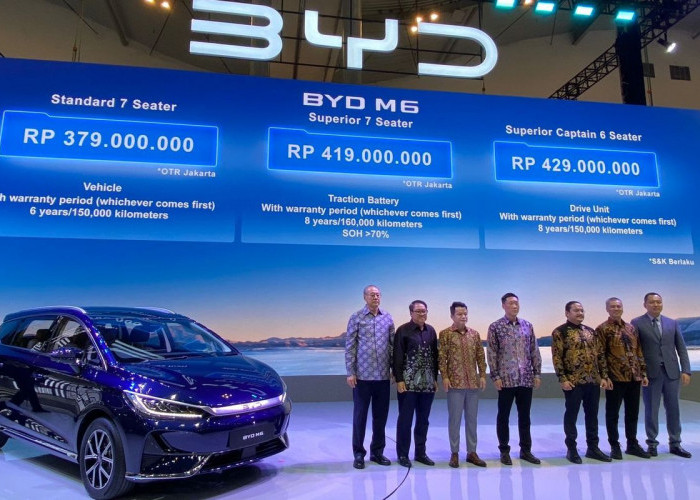 Antisipasi Menghindari Antrean Panjang untuk MPV Listrik M6, Ini Strategi BYD! 