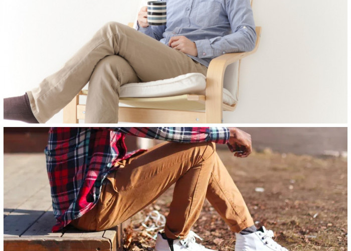 10 Ide Padu Padan Celana Chino Pria agar Tetap Stylish di Segala Kesempatan
