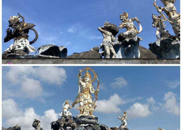 Sejarah Patung Titi Banda: Simbol Kisah Legendaris Ramayana di Tanah Bali!