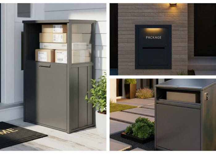 Solusi Buat yang Sering Belanja Online, Ini 8 Ide Tempat Taruh Paket Depan Rumah