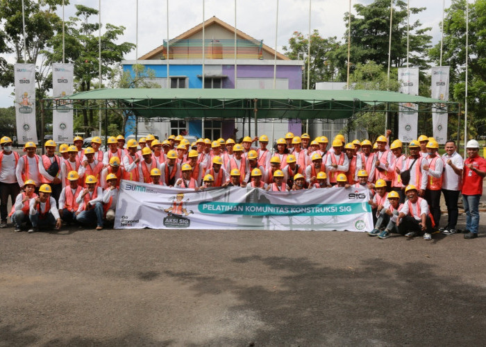 SIG Bersama Semen Baturaja, Menggelar Pelatihan Ahli Konstruksi di Kota Palembang