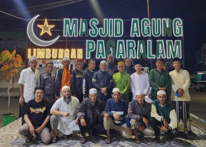 JJB Masjid Agung Pagaralam Berikan Support dan Dukungan ke Kms Haji Halim Ali