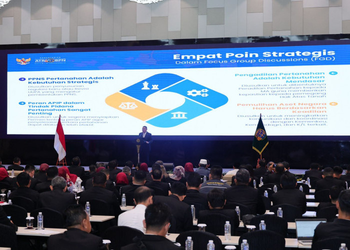 Wamen ATR/Waka BPN Tekankan Empat Langkah Strategis Perkuat Penanganan Tindak Pidana Pertanahan