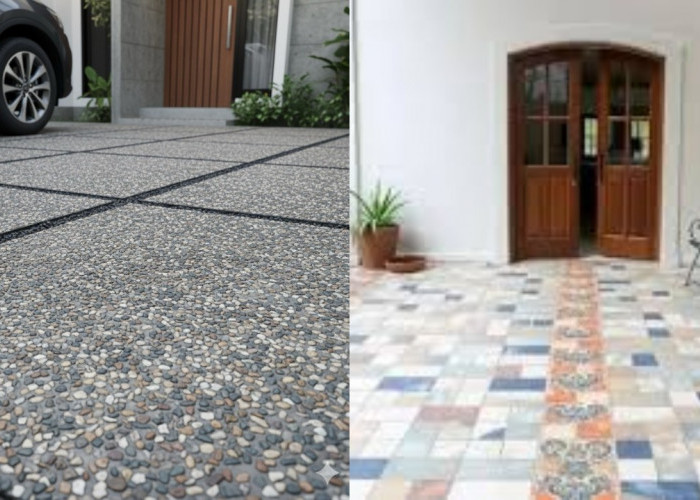 Rekomendasi Tipe Lantai Teras Rumah, Anti Licin agar Aman Saat Musim Hujan!